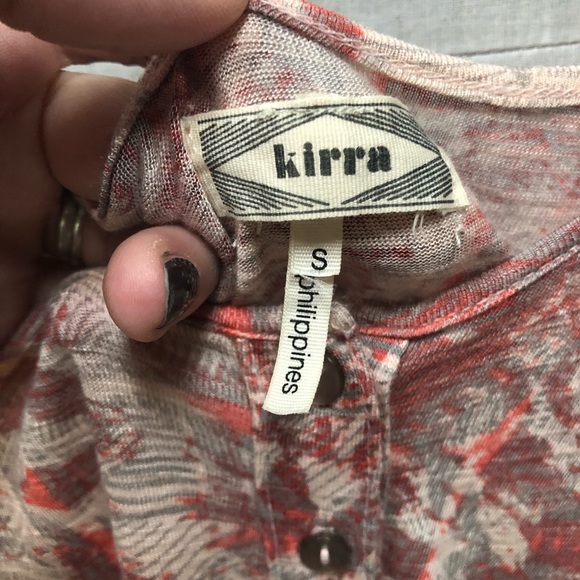 Kirra Semi-Sheer Lace Panel Poncho Top - Picture 5 of 7